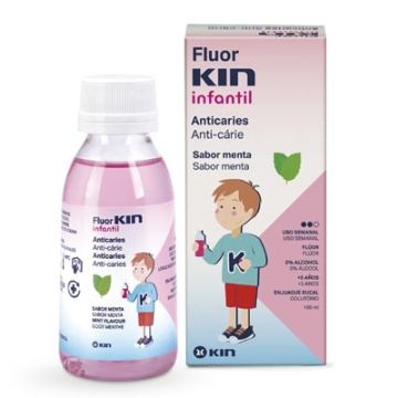 Fluorkin Infantil Colutorio Anticaries Semanal 100ml