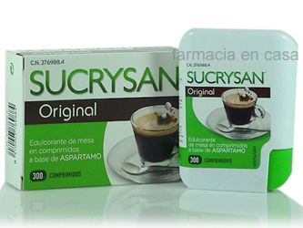 Sucrysan Comp aspartamo 300 comp