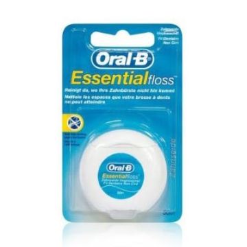 Oral-B Seda Dental Essential Floss con Cera Menta 50m