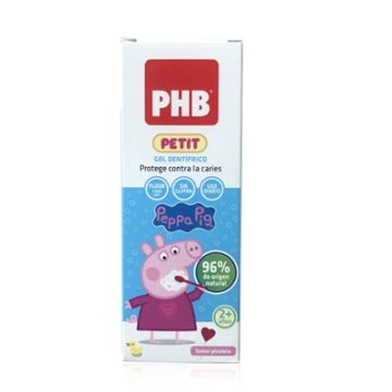 PHB Petit Gel Dentifrico Infantil Peppa Pig Sabor Piruleta 50ml