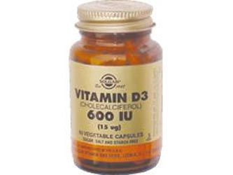Solgar Vitamina d3 600 ui 15 mcg colecalcif. lanolina 60 cap