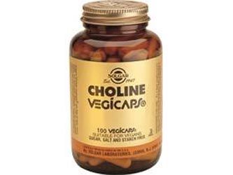 Solgar Colina 350 mg 100 cápsulas vegetales