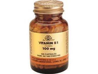 Solgar Vitamina b1 100 mg (tiamina). 100 cápsulas vegetales