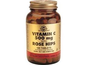 Solgar Rose hips c 500. 100 comprimidos