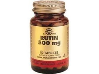Solgar Rutina 500 mg. 50 comprimidos