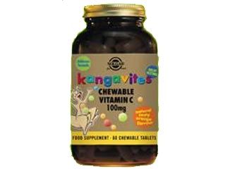 Solgar Kangavites vitamina c 90 comprimidos masticables