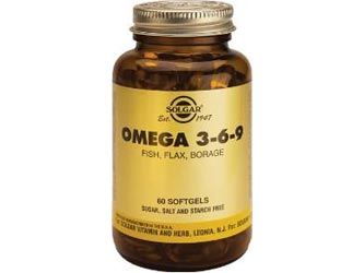 Solgar Omega 3-6-9. 60 cápsulas gelatina