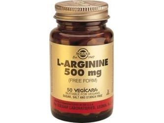 Solgar L-arginina 500 mg. 50 cápsulas vegetales