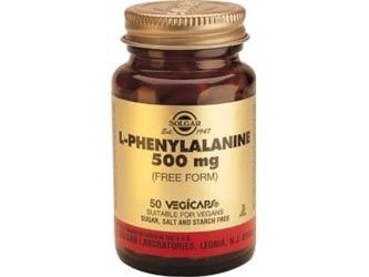 Solgar L-fenilalanina 500 mg. 50 cápsulas vegetales