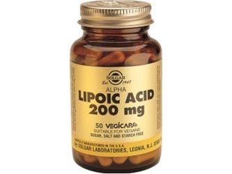 Solgar Ácido alfa lipoico 200 mg. 50 cápsulas vegetales