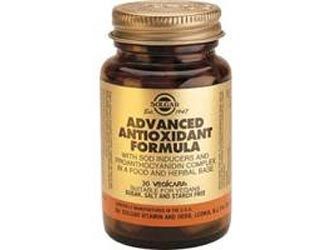 Solgar Formula antioxidante avanzada. 30 cápsulas vegetales