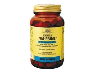 Solgar Formula vm prime + 50 años. 60 comprimidos