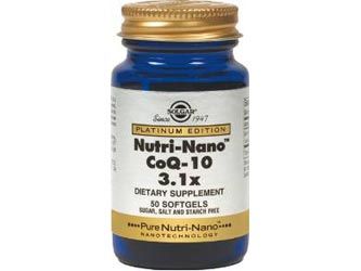 Solgar Nutri-nano co-q10 3.1x. 50 cápsulas gelatina