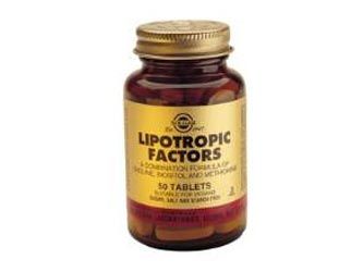 Solgar Factores lipotropicos. 50 comprimidos
