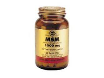 Solgar Msm 1000 mg. 60 comprimidos