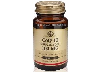 Solgar Coenzima q-10 100mg 30 cápsulas blandas