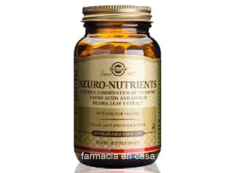 Solgar Neuro nutrientes 30 cápsulas vegetales