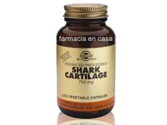 Solgar Cartilago de tiburon 750mg 180 caps vegetales