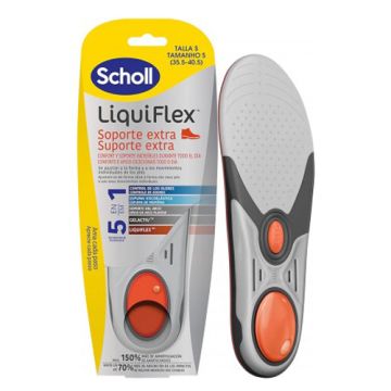 Scholl Liquiflex Soporte Extra Plantilla Talla S 2 Uds