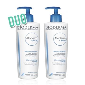 Bioderma Atoderm Crema con Dispensador Duo 2x500ml