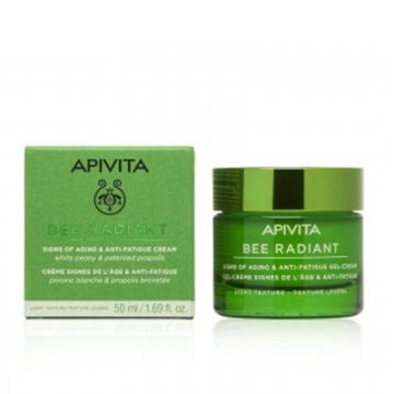 Apivita Bee Radiant Gel-Cr Ligera Signos Edad y Antifatiga 50ml
