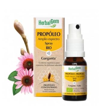 Herbalgem Propoleo Amplio Espectro Spray Bio Garganta 15ml