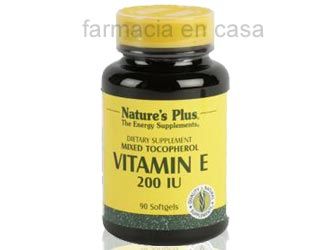 Natures Plus Vitamina E 200 IU 90 Perlas