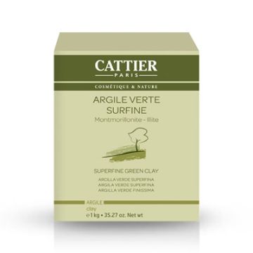 Cattier Arcilla Verde Superfina Piel Mixta-Grasa 1kg