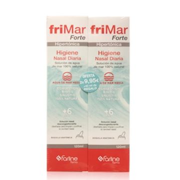 Farline Frimar Forte Solucion Hipertonica Higiene Nasal 2x120ml
