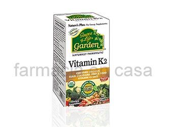 Natures Plus Vitamina K2 Garden 60 Capsulas