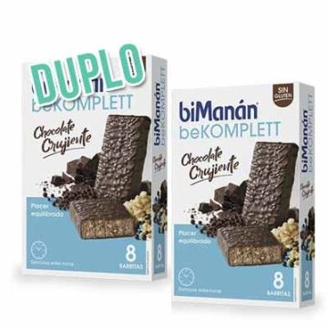 Bimanan Bekomplett Barrita Chocolate Crujiente Duplo 2x8 Uds