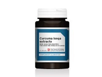 Bonusan Curcuma longa extracto 60 cápsulas