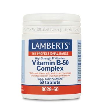 Lamberts Vitamina B50 Complex 60 Comp