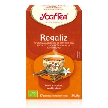 Yogi Tea Regaliz infusion cascara de naranja y cardamomo 17 uds