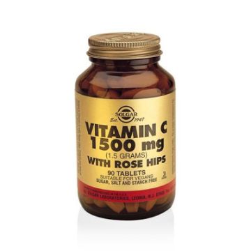 Solgar Rose hips c 1500. 90 comprimidos
