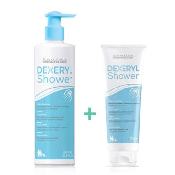 Dexeryl Shower Crema de Ducha 500ml + 200ml