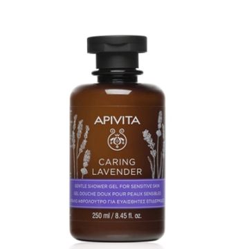 Apivita Caring Lavender Gel de Ducha Suave Piel Sensible 250ml