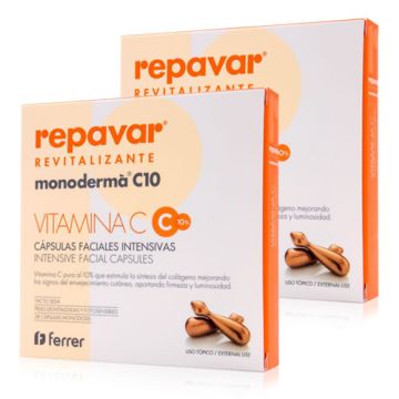 Repavar Revitalizante Monoderma C10 Vitamina C Duplo 2x28 Caps