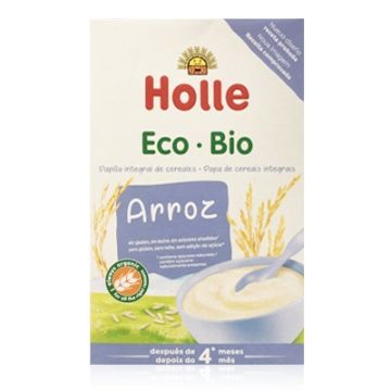 Holle Eco Bio Papilla Integral Ecologica Cereales Arroz 4m+ 250gr