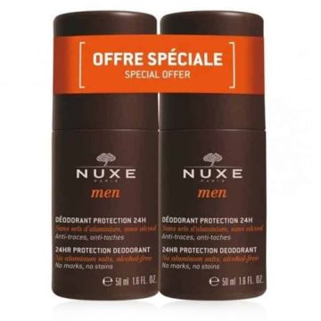 Nuxe Men Desodorante Roll-On Proteccion 24h Duplo 2x50ml
