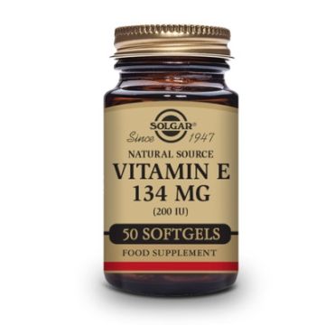 Solgar Vitamina E 200 ui (134 mg)- 50 cap. Gelatina Vegetal