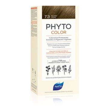 Phyto Color Tinte Permanente 7.3 Rubio Dorado