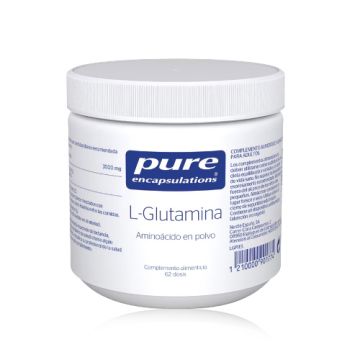 Pure Encapsulations L-Glutamina Aminoacido en Polvo 62 Dosis