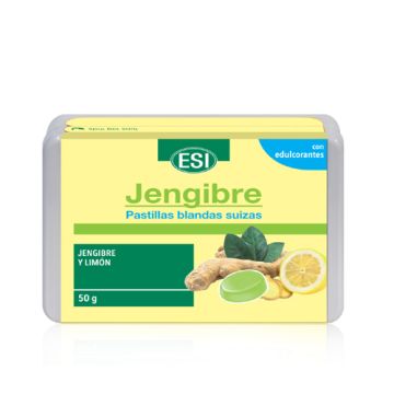 ESI Pastillas Blandas Jengibre y Limon 50gr 