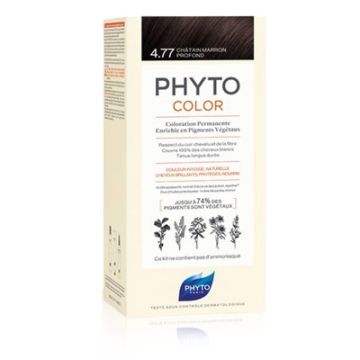 Phyto Color Tinte Permanente 4.77 Castaño Marron Intenso