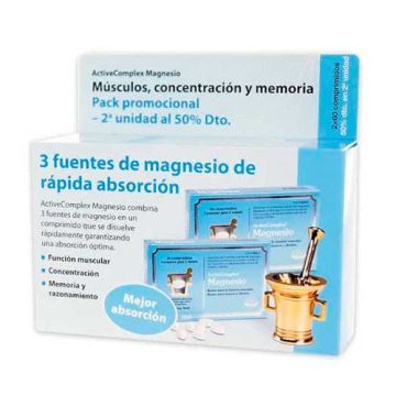 Pharma Nord Activecomplex Magnesio Duplo 2x60 Comprimidos