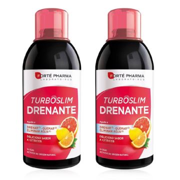 Forte Pharma Turboslim Drenante Sabor Citrico Duplo 2x500ml