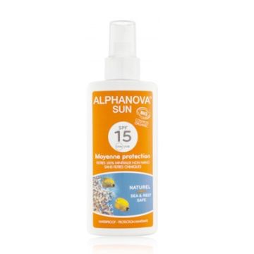 Alphanova Sun Protector Solar Ecologico Spf15 Spray 125ml