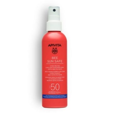 Apivita Bee Sun Safe Spray Ultraligero Spf50 200ml