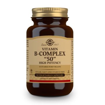 Solgar Vitamina B-Complex 50 Alta Potencia 50 Caps